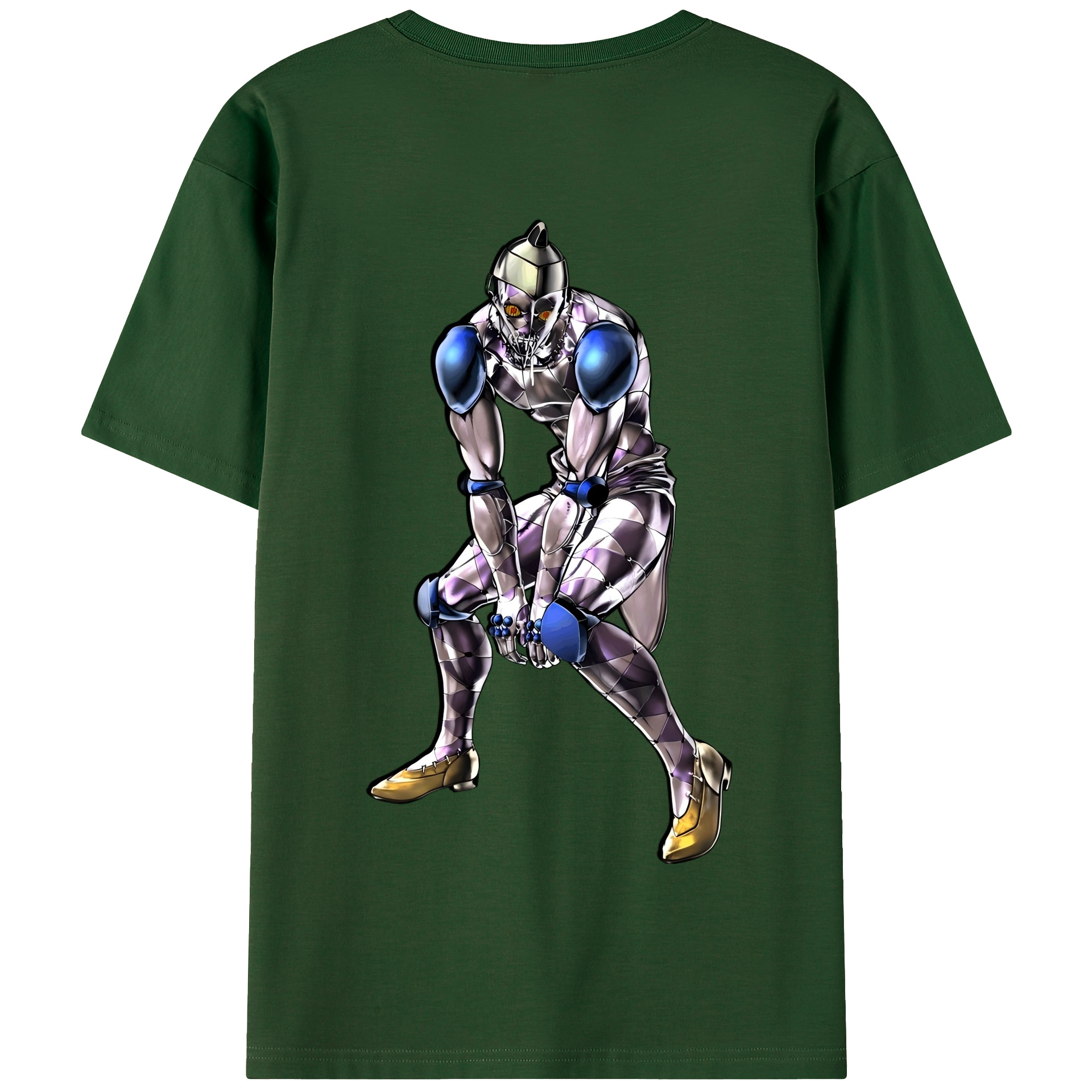 （画像用） ジョジョの奇妙な冒険 JoJo's Bizarre Adventure 綿100％半袖Tシャツ（背面プリント）